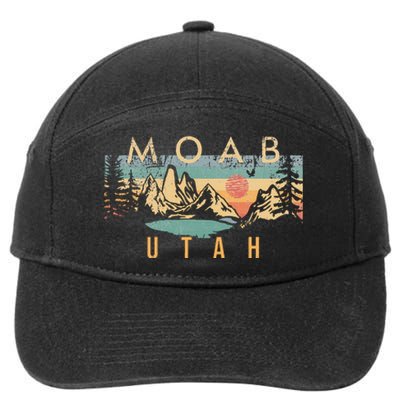 Moab Utah 7-Panel Snapback Hat