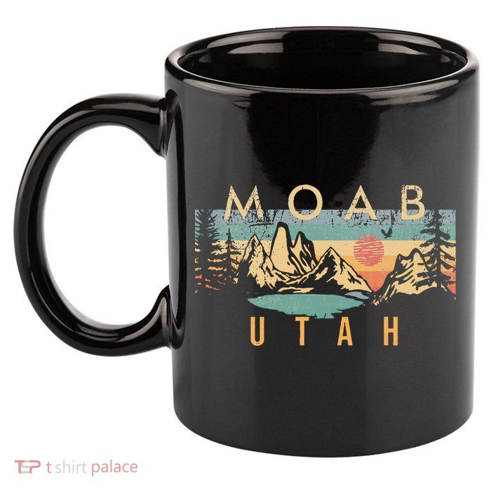 Moab Utah 11oz C Handle Ceramic Mug