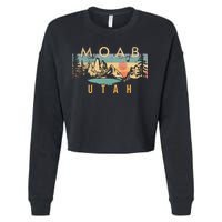 Moab Utah Cropped Pullover Crew