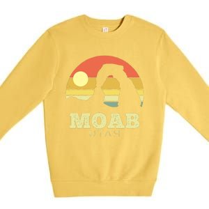 Moab Utah Premium Crewneck Sweatshirt