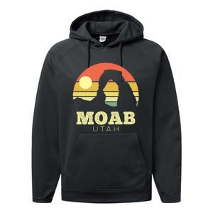 Moab Utah Performance Fleece Hoodie