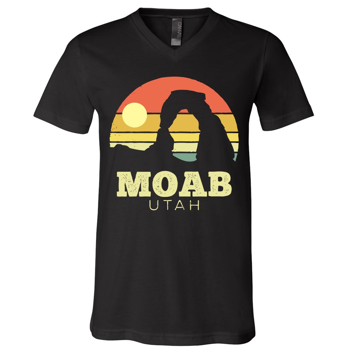 Moab Utah V-Neck T-Shirt