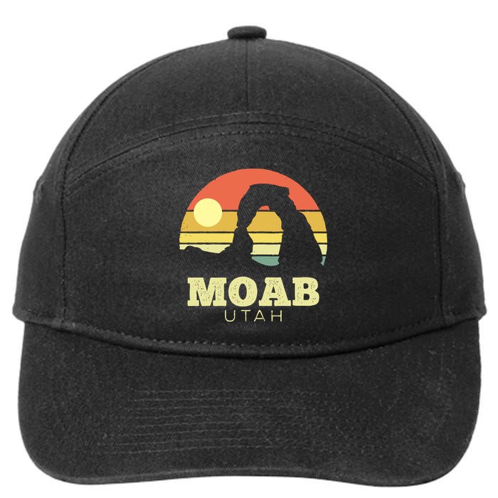 Moab Utah 7-Panel Snapback Hat
