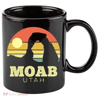 Moab Utah 11oz C Handle Ceramic Mug