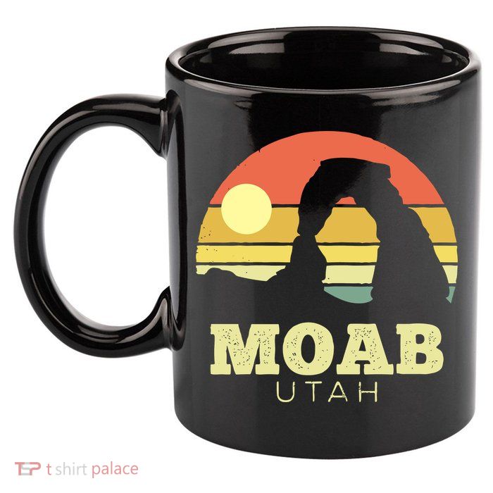 Moab Utah 11oz C Handle Ceramic Mug