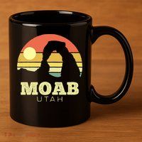 Moab Utah 11oz C Handle Ceramic Mug
