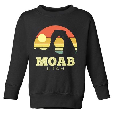 Moab Utah Toddler Sweatshirt