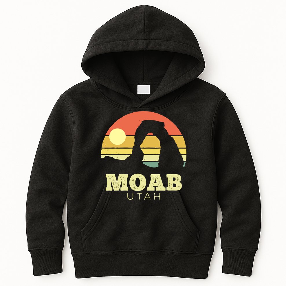 Moab Utah Kids Hoodie