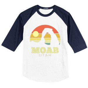 Moab Utah Baseball Sleeve Shirt