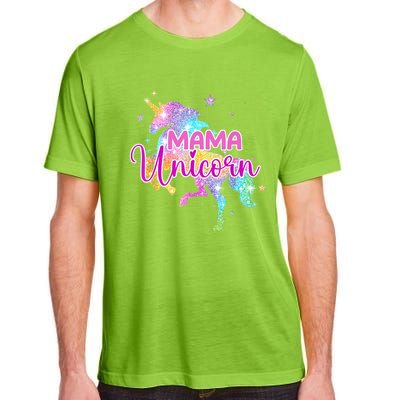 Mama Unicorn Mythical Animal Fantasy Creature Magical Adult ChromaSoft Performance T-Shirt