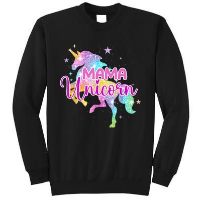 Mama Unicorn Mythical Animal Fantasy Creature Magical Sweatshirt