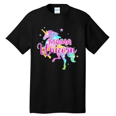 Mama Unicorn Mythical Animal Fantasy Creature Magical Tall T-Shirt