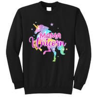 Mama Unicorn Mythical Animal Fantasy Creature Magical Tall Sweatshirt