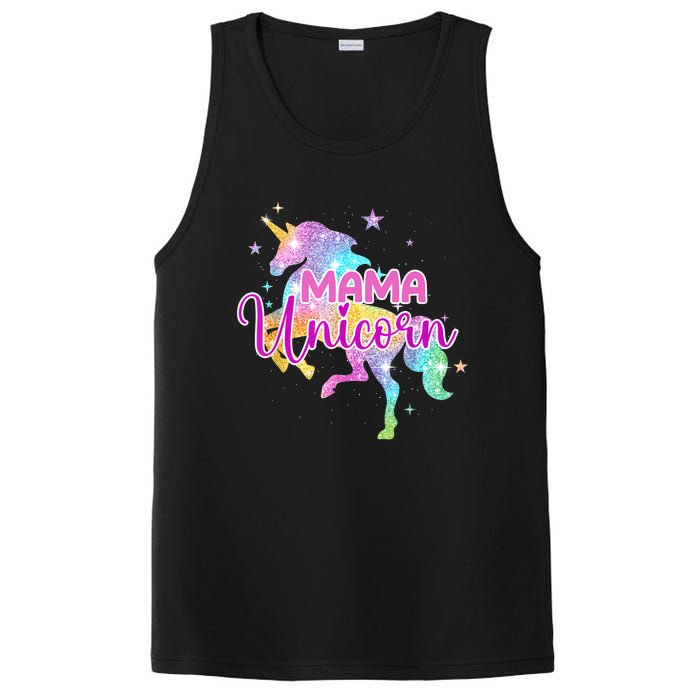 Mama Unicorn Mythical Animal Fantasy Creature Magical PosiCharge Competitor Tank