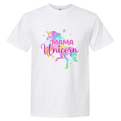 Mama Unicorn Mythical Animal Fantasy Creature Magical Garment-Dyed Heavyweight T-Shirt