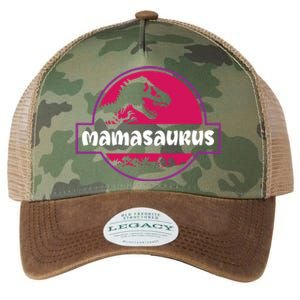 Mamasaurus Unique Mother Dinosaur Trex Dino Mom Gift Cute Gift Legacy Tie Dye Trucker Hat