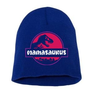 Mamasaurus Unique Mother Dinosaur Trex Dino Mom Gift Cute Gift Short Acrylic Beanie