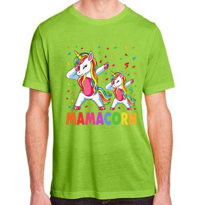 Mamacorn Unicorn Mom Baby Funny Mother's Day For Women Adult ChromaSoft Performance T-Shirt