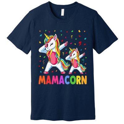 Mamacorn Unicorn Mom Baby Funny Mother's Day For Women Premium T-Shirt