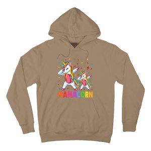 Mamacorn Unicorn Mom Baby Funny Mother's Day For Women Hoodie