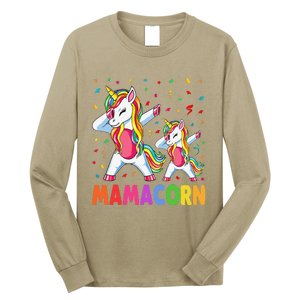 Mamacorn Unicorn Mom Baby Funny Mother's Day For Women Long Sleeve Shirt