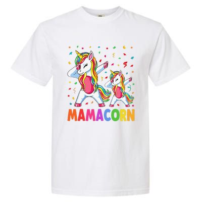 Mamacorn Unicorn Mom Baby Funny Mother's Day For Women Garment-Dyed Heavyweight T-Shirt