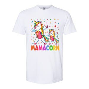 Mamacorn Unicorn Mom Baby Funny Mother's Day For Women Softstyle CVC T-Shirt