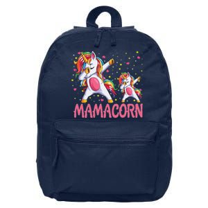 Mamacorn Unicorn Mom Baby Funny Mother's Day For WomenGift 16 in Basic Backpack