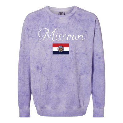 Missouri Usa Colorblast Crewneck Sweatshirt