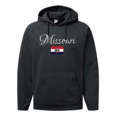 Missouri Usa Performance Fleece Hoodie