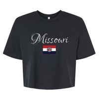 Missouri Usa Bella+Canvas Jersey Crop Tee