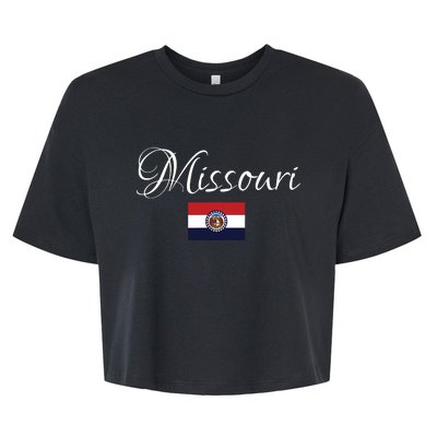 Missouri Usa Bella+Canvas Jersey Crop Tee