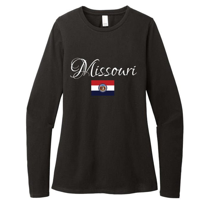 Missouri Usa Womens CVC Long Sleeve Shirt