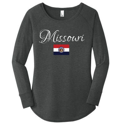 Missouri Usa Women's Perfect Tri Tunic Long Sleeve Shirt