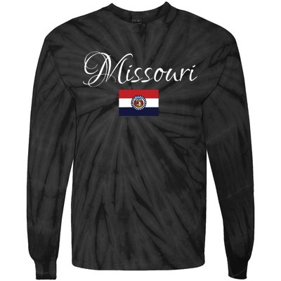 Missouri Usa Tie-Dye Long Sleeve Shirt