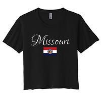 Missouri Usa Women's Crop Top Tee