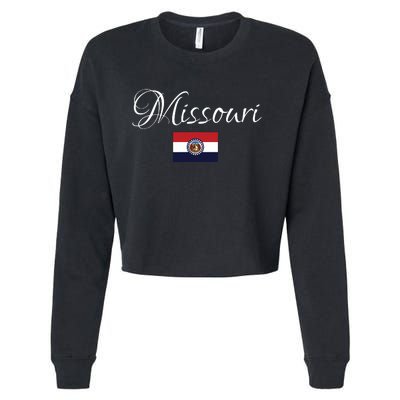 Missouri Usa Cropped Pullover Crew