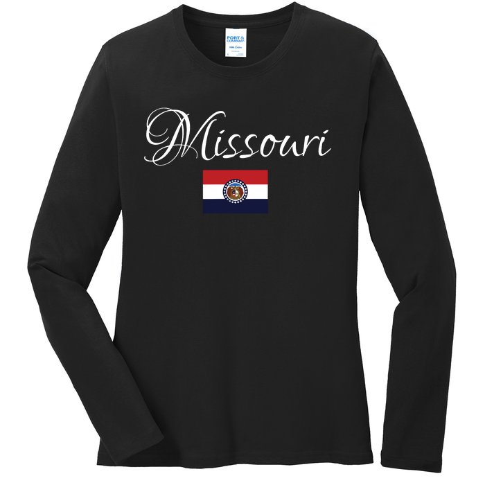 Missouri Usa Ladies Long Sleeve Shirt