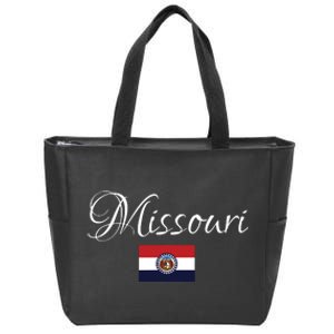 Missouri Usa Zip Tote Bag