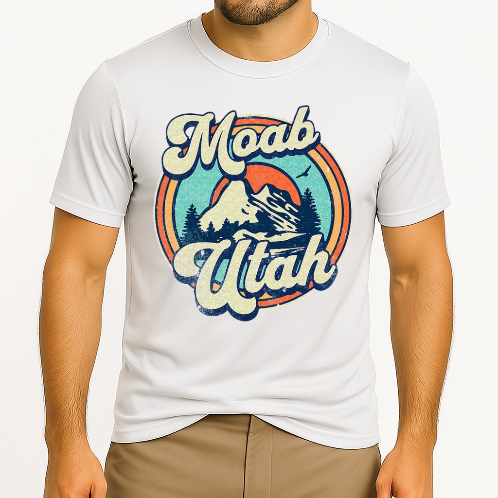 Moab Utah Cooling Performance Crew T-Shirt