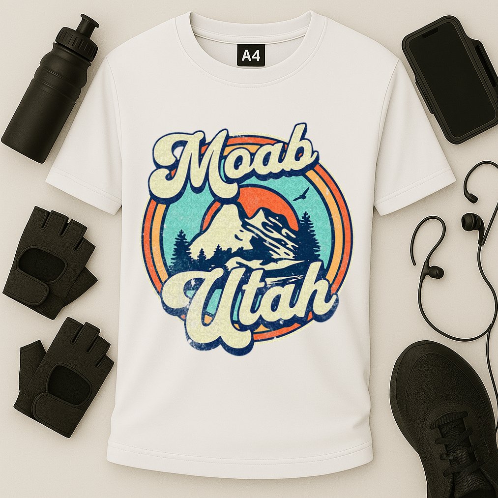 Moab Utah Cooling Performance Crew T-Shirt