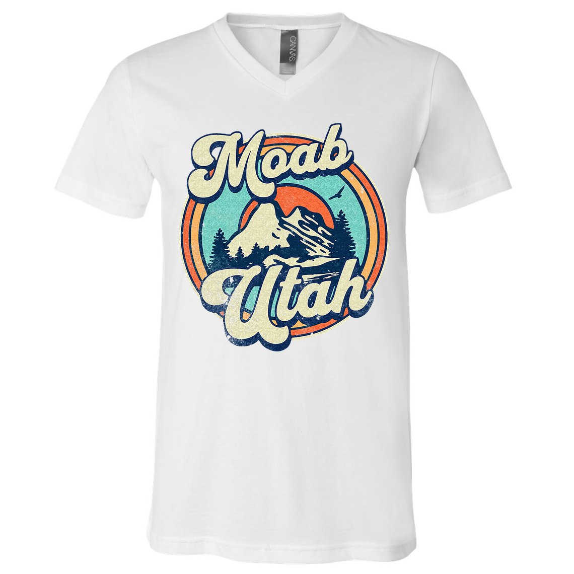 Moab Utah V-Neck T-Shirt