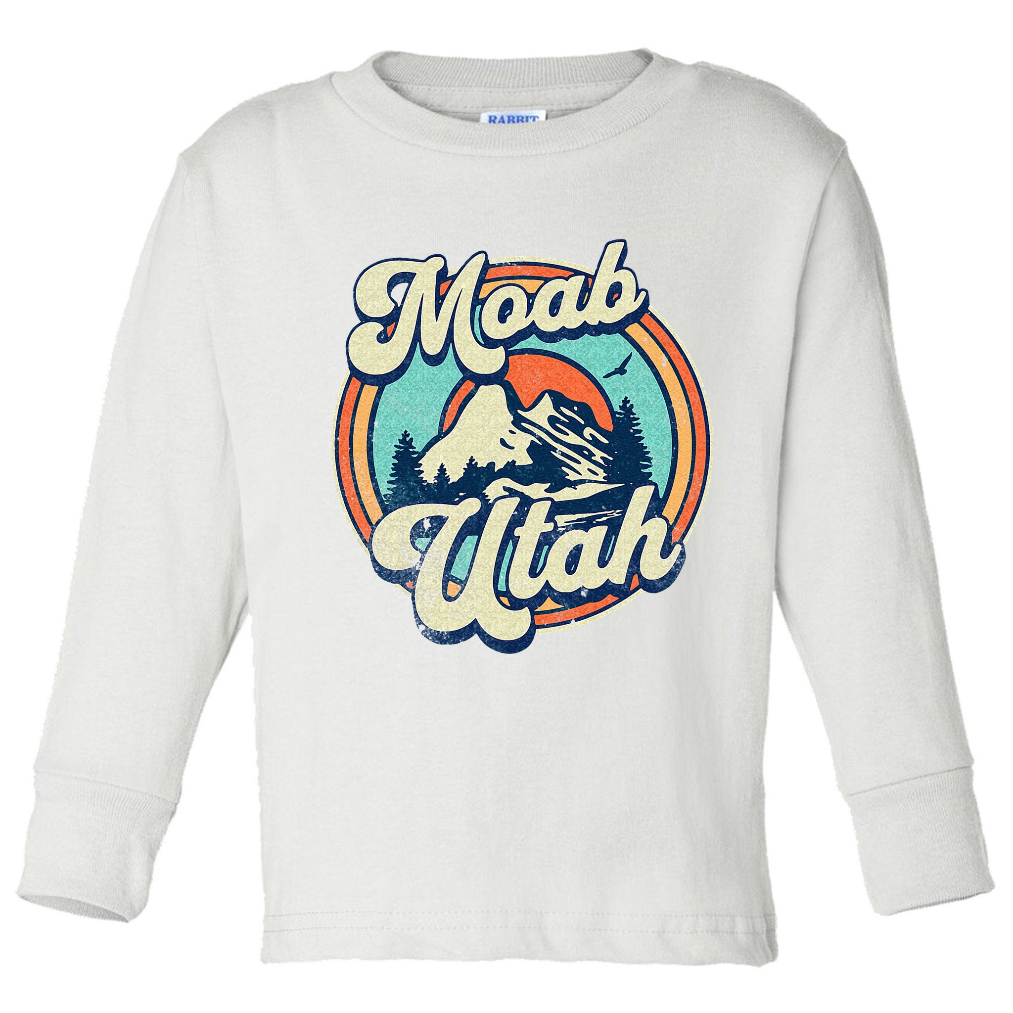 Moab Utah Toddler Long Sleeve Shirt