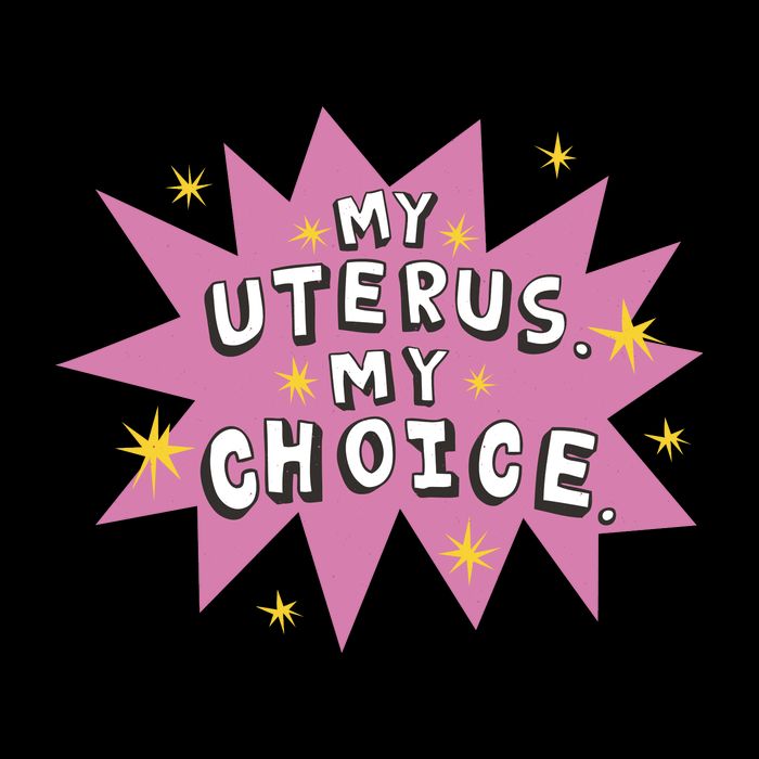 My Uterus My Choice Star Sustainable Bucket Hat
