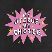 My Uterus My Choice Star Adult Drive Performance Visor