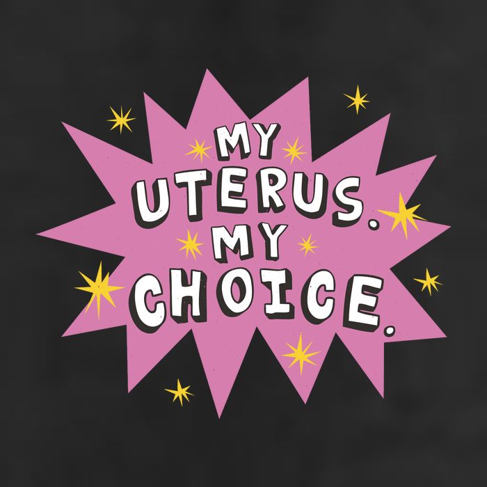 My Uterus My Choice Star Adult Drive Performance Visor