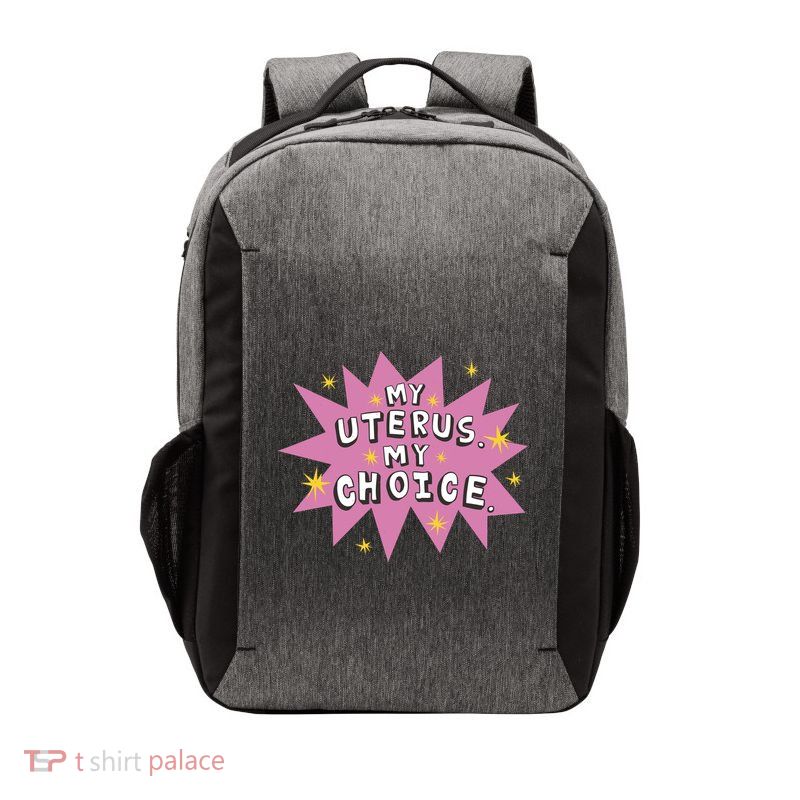 My Uterus My Choice Star Vector Backpack