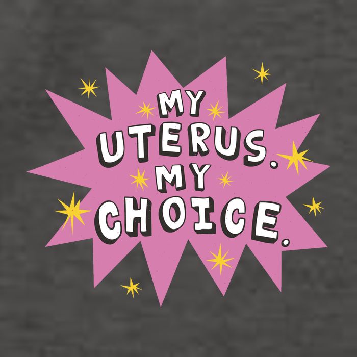 My Uterus My Choice Star Vector Backpack