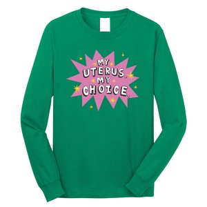 My Uterus My Choice Star Long Sleeve Shirt