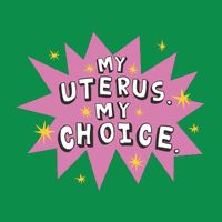 My Uterus My Choice Star Premium T-Shirt